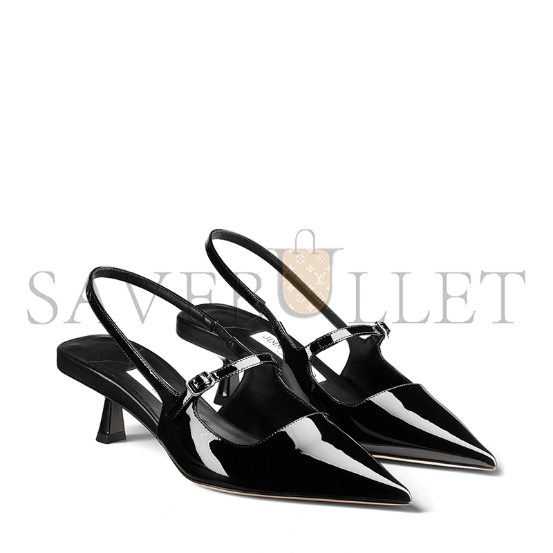 JIMMY CHOO DIDI 45 BLACK PATENT LEATHER POINTED PUMPS DIDI45PAT JIMMY CHOO DIDI 45 BLACK PATENT LEATHER POINTED PUMPS DIDI45PAT